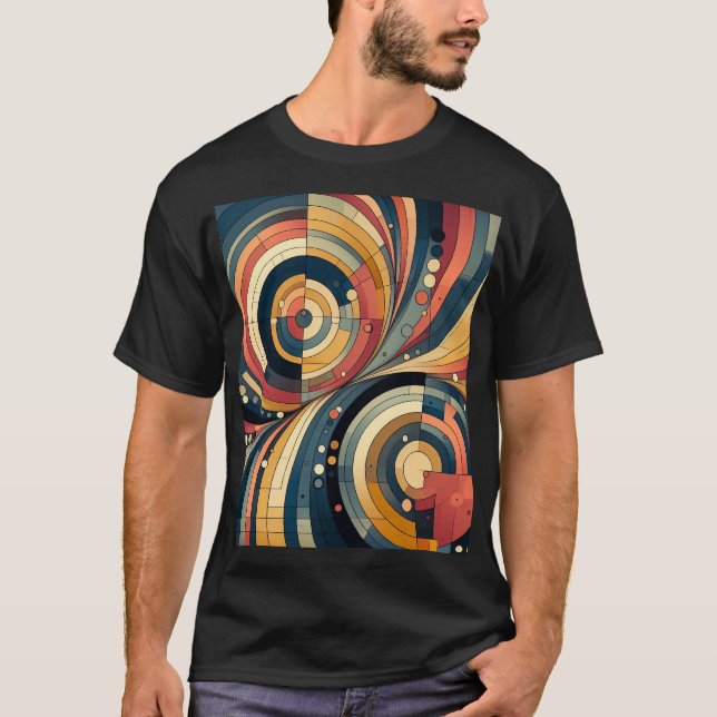 Dualidad - Bauhaus - camiseta masculina (Anverso)