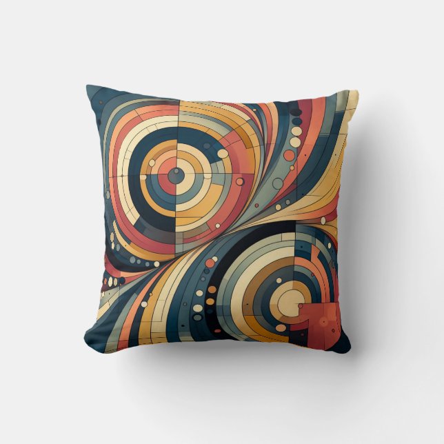 Dualidad - Bauhaus - Cojín decorativo (Anverso)