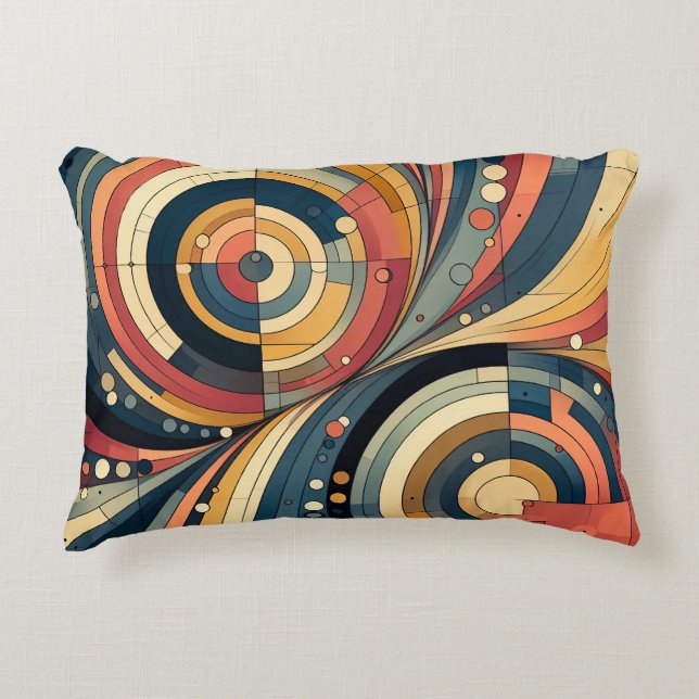 Dualidad - Bauhaus - Cojín decorativo de acento (Anverso)