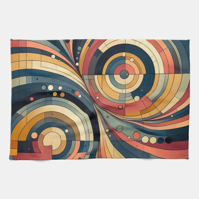 Dualidad - Bauhaus - Toallas de cocina (Horizontal)