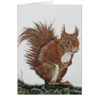 Dubbele kaart Eekhoorn.