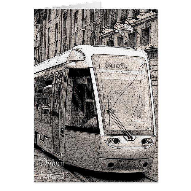 Dublin Ireland Card (Frente)