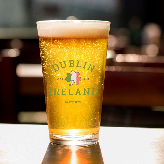 Dublin Ireland Est. Cerveza del Día de San Patrici (Subido por el creador)