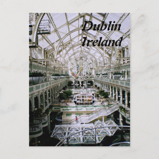 Dublín, postal de Irlanda (Anverso)