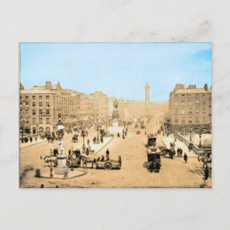 Dublín victoriano, postal irlandesa