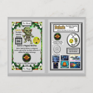 Dubnic Presenta Tarjeta de Colección de Dubnio