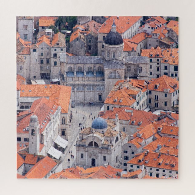 Dubrovnik Croacia difícil rompecabezas (Vertical)