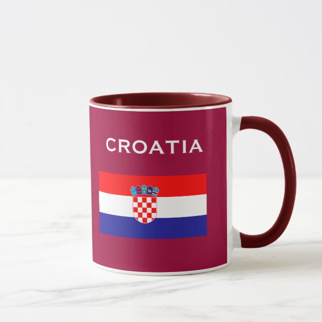 Dubrovnik, taza del escudo de armas de Croatia* (Derecha)