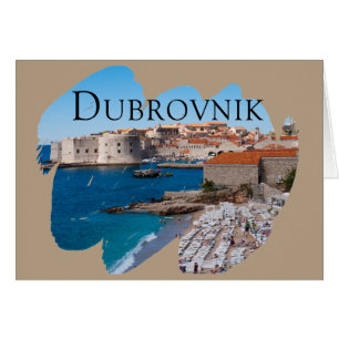 Dubrovnik: Vistas a la playa y al casco antiguo