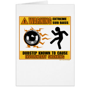 DUBSTEP que advierte el bajo extremo