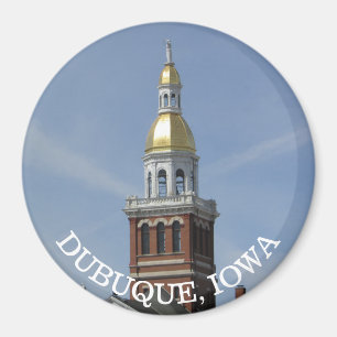 Dubuque. Imán del recuerdo de Iowa