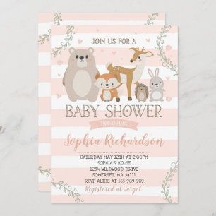 Ducha caprichosa de la invitación de Baby Shower