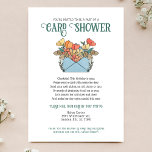 Ducha con tarjeta de flores de bonito por correo C<br><div class="desc">Estas fantásticas duchas ilustradas con invitaciones por correo pueden ser personalizadas con sus propios detalles de eventos. Ya sea un 40, 50, 60, u otro cumpleaños importante, estas invitaciones de bonito, con tarjeta de flores son la manera perfecta de pedir a amigos y familiares que celebren desde lejos. Un poema...</div>