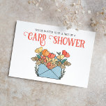 Ducha con tarjeta de flores de bonito por invitaci<br><div class="desc">Estas fantásticas duchas ilustradas con invitaciones por correo pueden ser personalizadas con sus propios detalles de eventos. Ya sea un 40, 50, 60, u otro cumpleaños importante, estas postales de invitación de ducha con tarjeta floral son la manera perfecta de pedir a amigos y familia que celebren desde lejos. Un...</div>