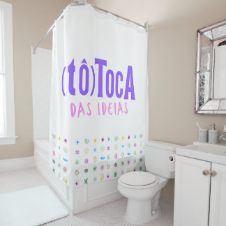 Ducha Cortina de box Totoca das ideias