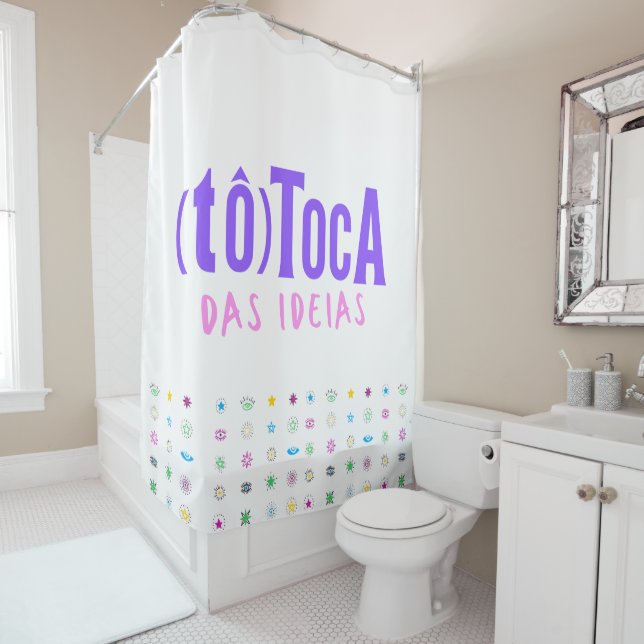Ducha Cortina de box Totoca das ideias (In situ)