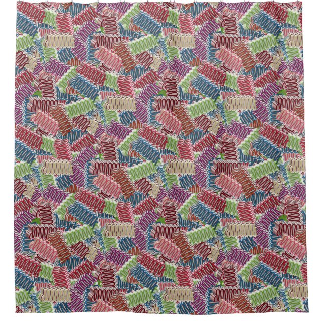 Ducha CORTINA DE CAMPO-DUCHA DE navidades (Anverso)