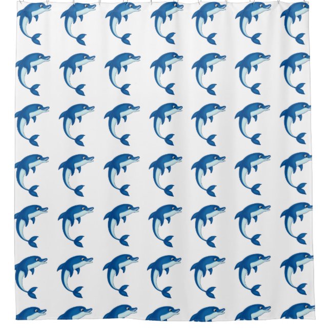 Ducha Cortina de ducha/delfines (Anverso)