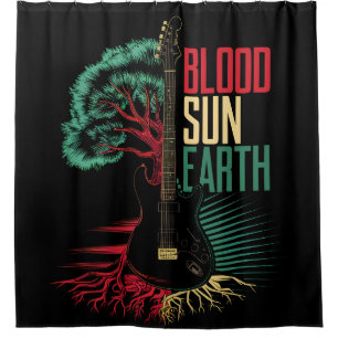DUCHA CORTINA DE REGGAE RASTA SHOWER