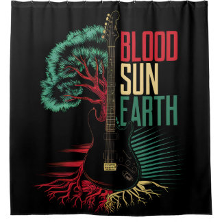 DUCHA CORTINA DE REGGAE RASTA SHOWER