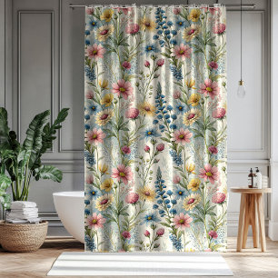 Ducha Cortina Pétalos de Pastel Regalo de Amor para Aniv