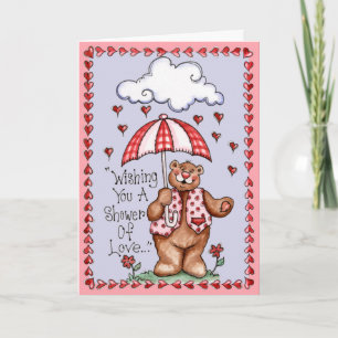 Ducha de Amor - Tarjeta de Felicitación