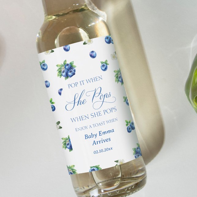 Ducha de bebé Blue Berry (Subido por el creador)