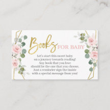 Ducha de bebé chica rosa traer la tarjeta del gabi