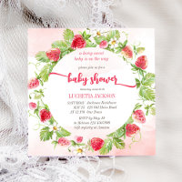 Ducha de bebé de fresa dulce Berry