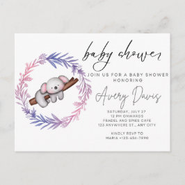 ducha de bebé de invitación