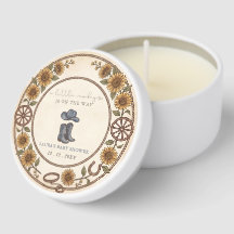 Ducha de bebé de pequeño vaquero