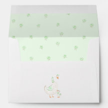 Ducha de bebé floral verde elegante y linda Silly 