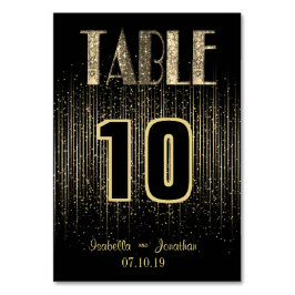 Ducha de luz dorada | Tarjetas de tabla