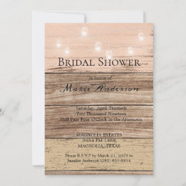 Ducha de madera rosa y linternas rusas