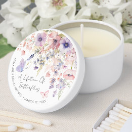 Ducha de Novia de Flor Silvestre de Mariposa