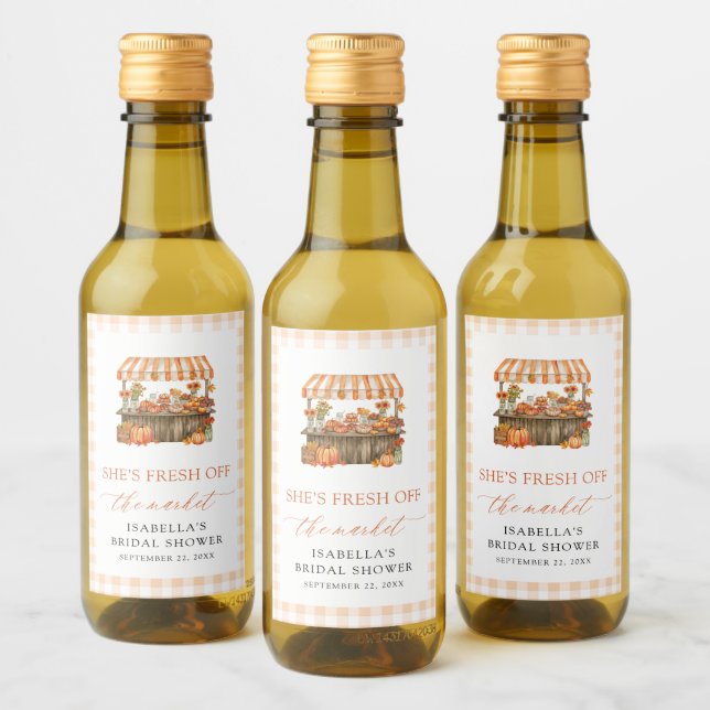 Ducha de Novia de Mercado de Agricultores de Cuadr (Botellas)