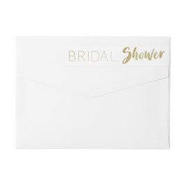 Ducha de novia de oro negro