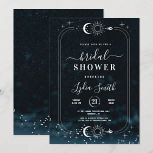 Ducha de Novia Noche Estrellada Invitación celesti