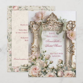 Ducha de Novia Romántica - Salva la Fecha | Rosa R