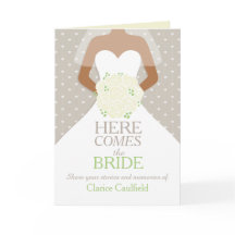 Ducha de novia rosa blanco recuerdos tarjeta de ma