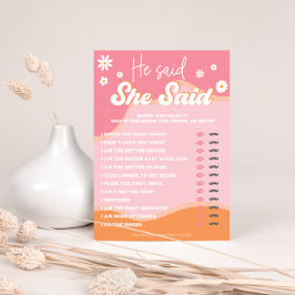 Ducha de novias Retro Groovy, Daisy de hippie de l