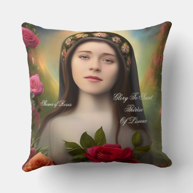 Ducha de Rosas arroja almohada (Reverso )