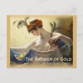 Ducha Girodet de la postal Gold CC0680