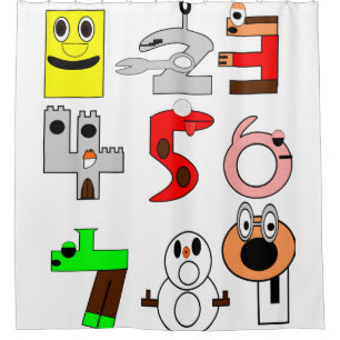 Ducha jugar blanco de la cortina de los niños