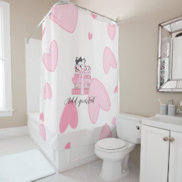 Ducha Leer • Amar • Relajarse – Cortina de Baño de Gato
