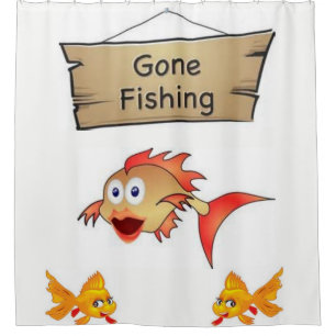 Ducha Niños de la pesca de enganche cortina