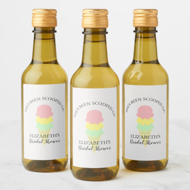 Ducha nupcial con crema de hielo (Botellas)