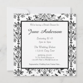 Ducha nupcial Invitación Personalizado Daisy Damas