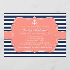 Ducha nupcial o invitación a Baby Shower