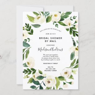 Ducha nupcial por invitación a la vegetación por c